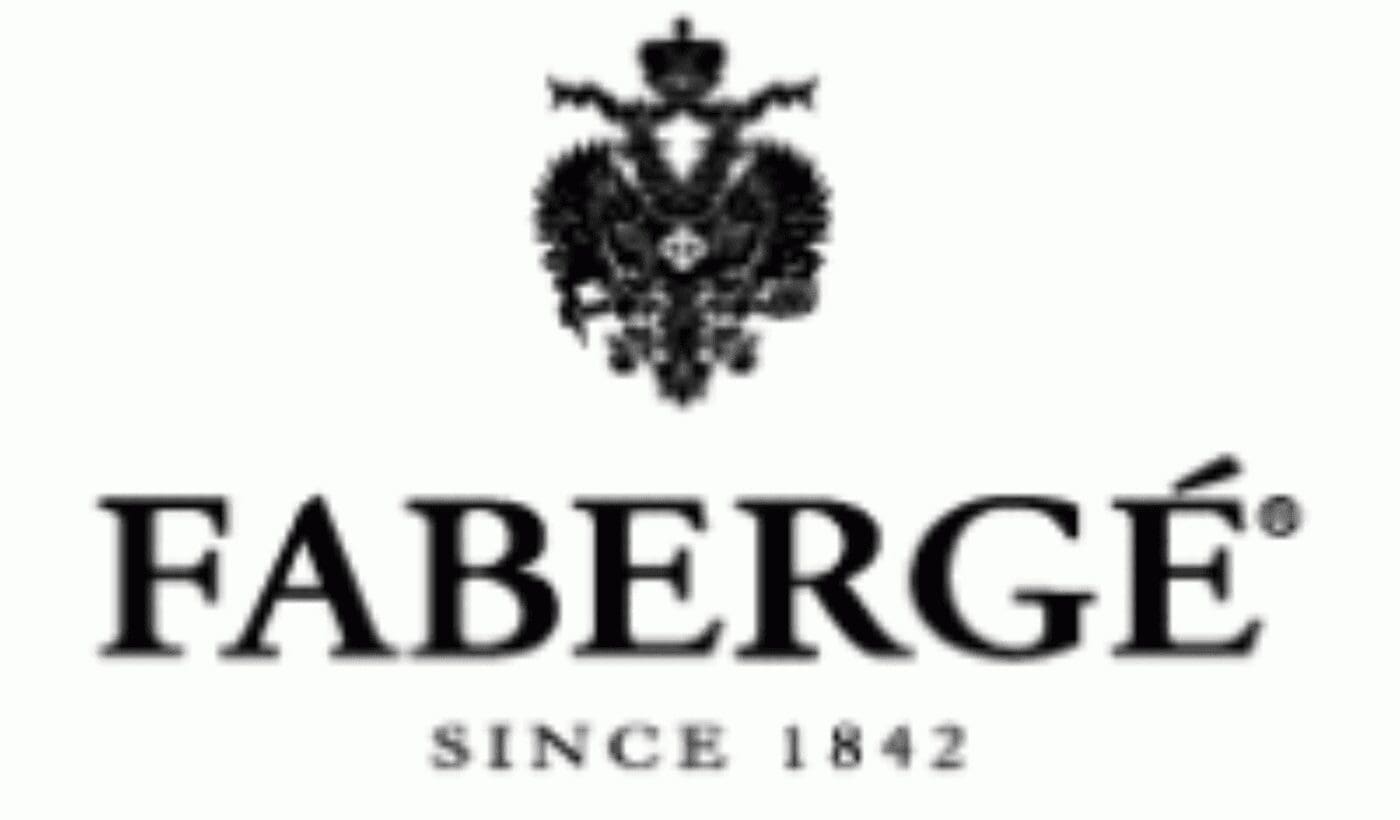 Fabergé logo with imperial crest and "Since 1842